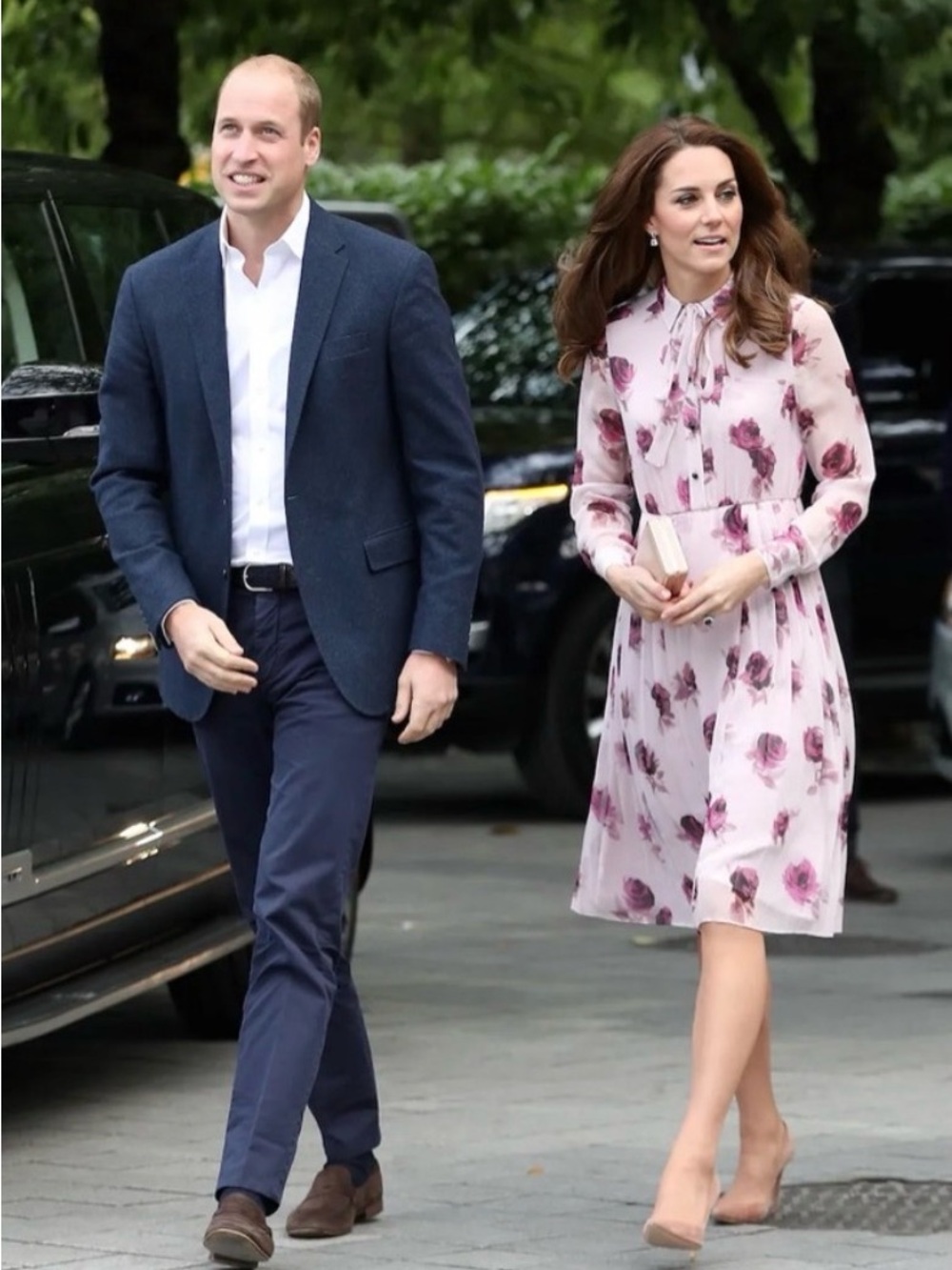 Kate Spade Encore Rose Chiffon Dress